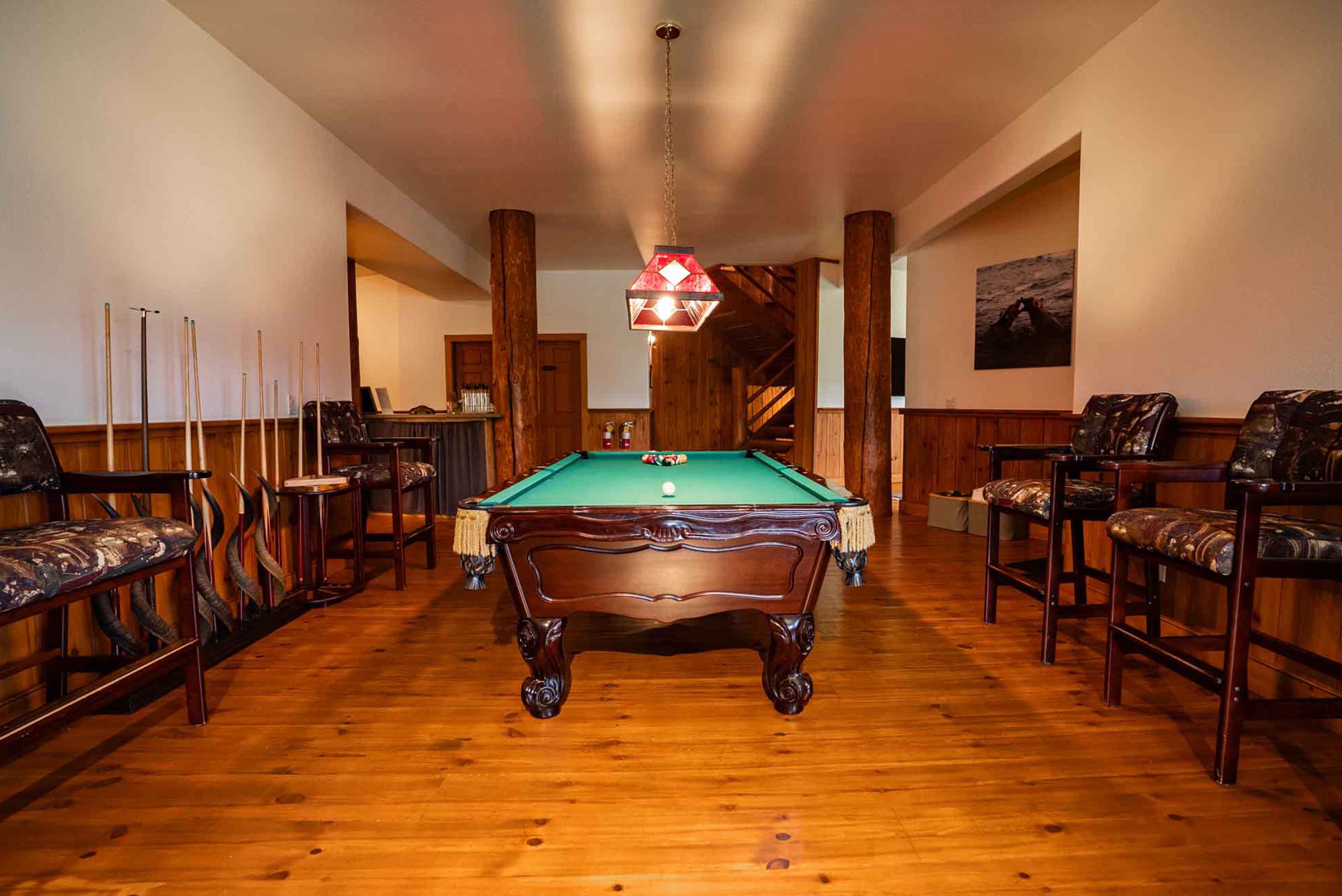 Lake Clark Lodge Pool Table