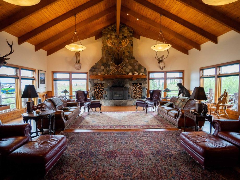 Lake Clark Lodge Great Room