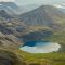 High Mountain Lake near Lake Clark 