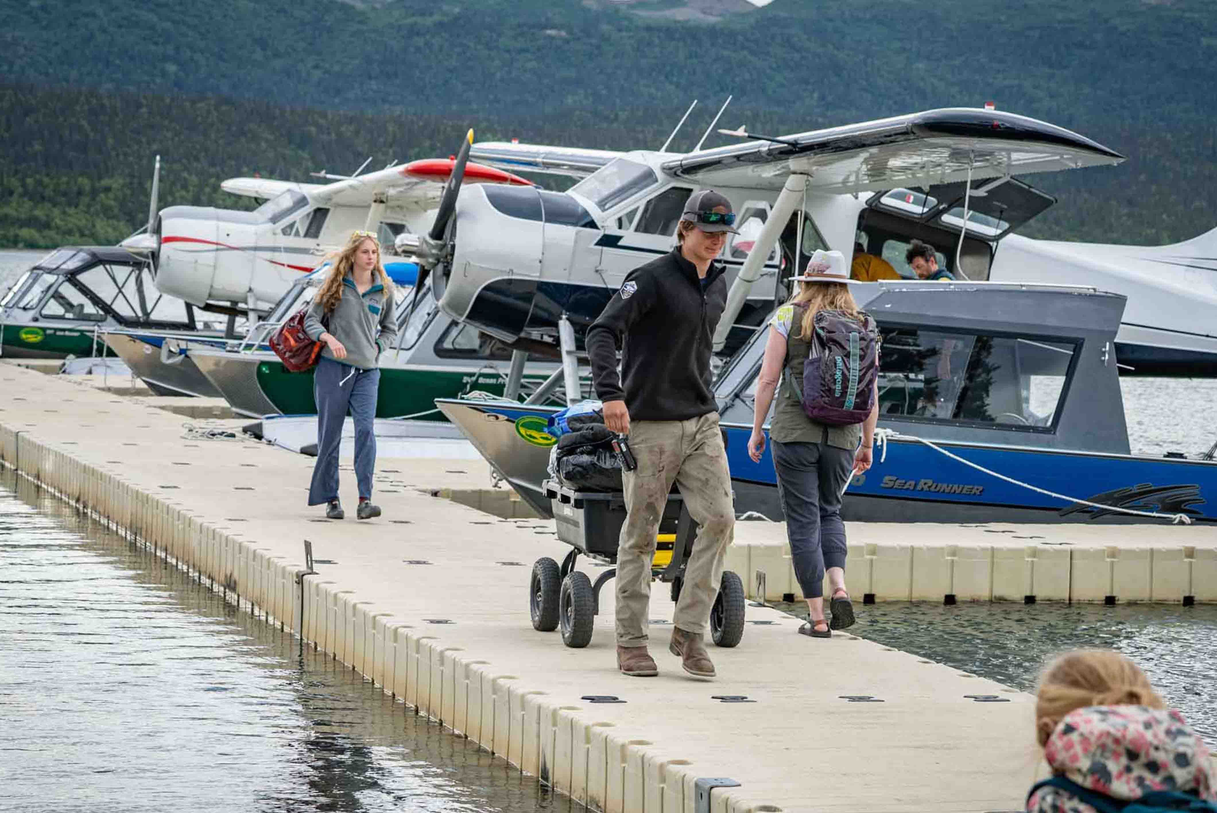 Lake Clark Lodge Docks