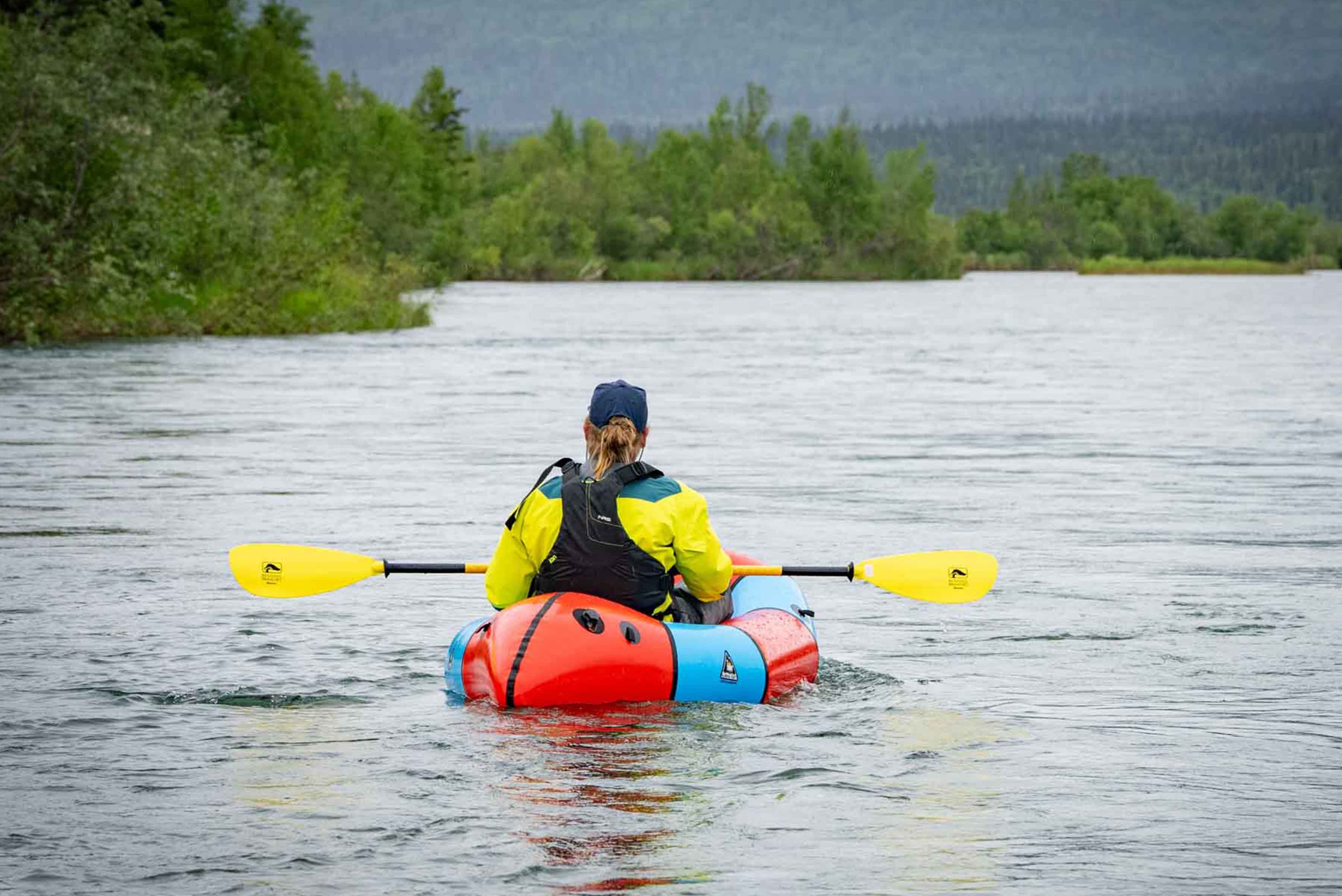Packrafting Newhalen River 