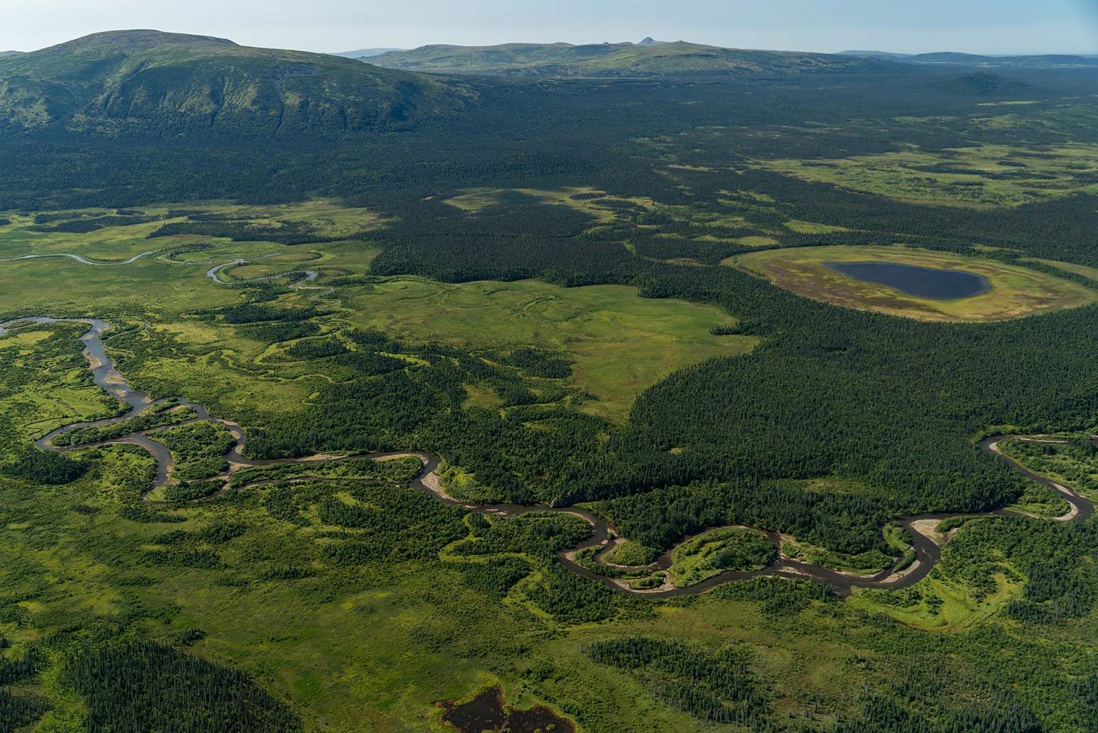 Wild and Scenic River in Katmai National Park 