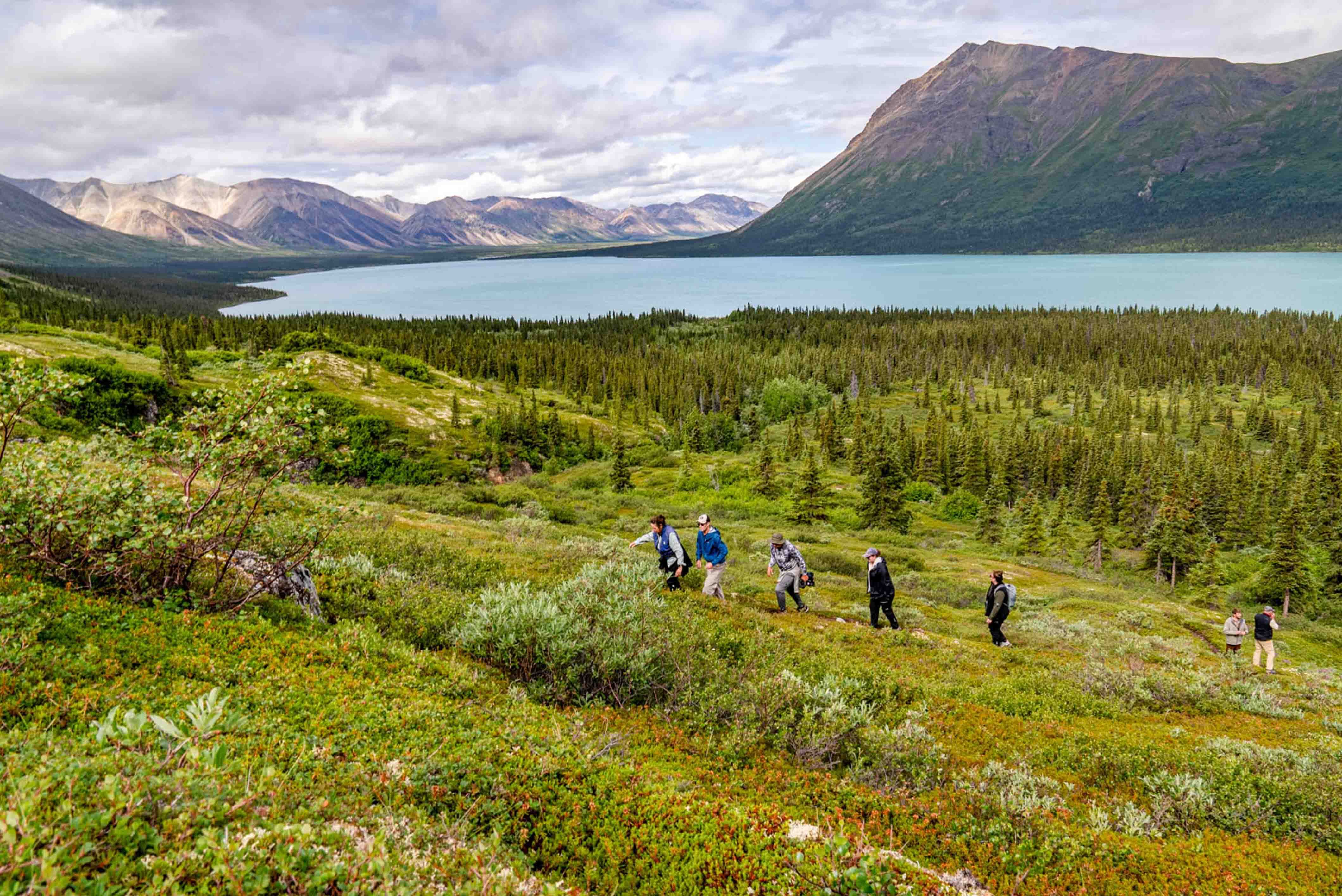 Teetering Rock Hike in Lake Clark 