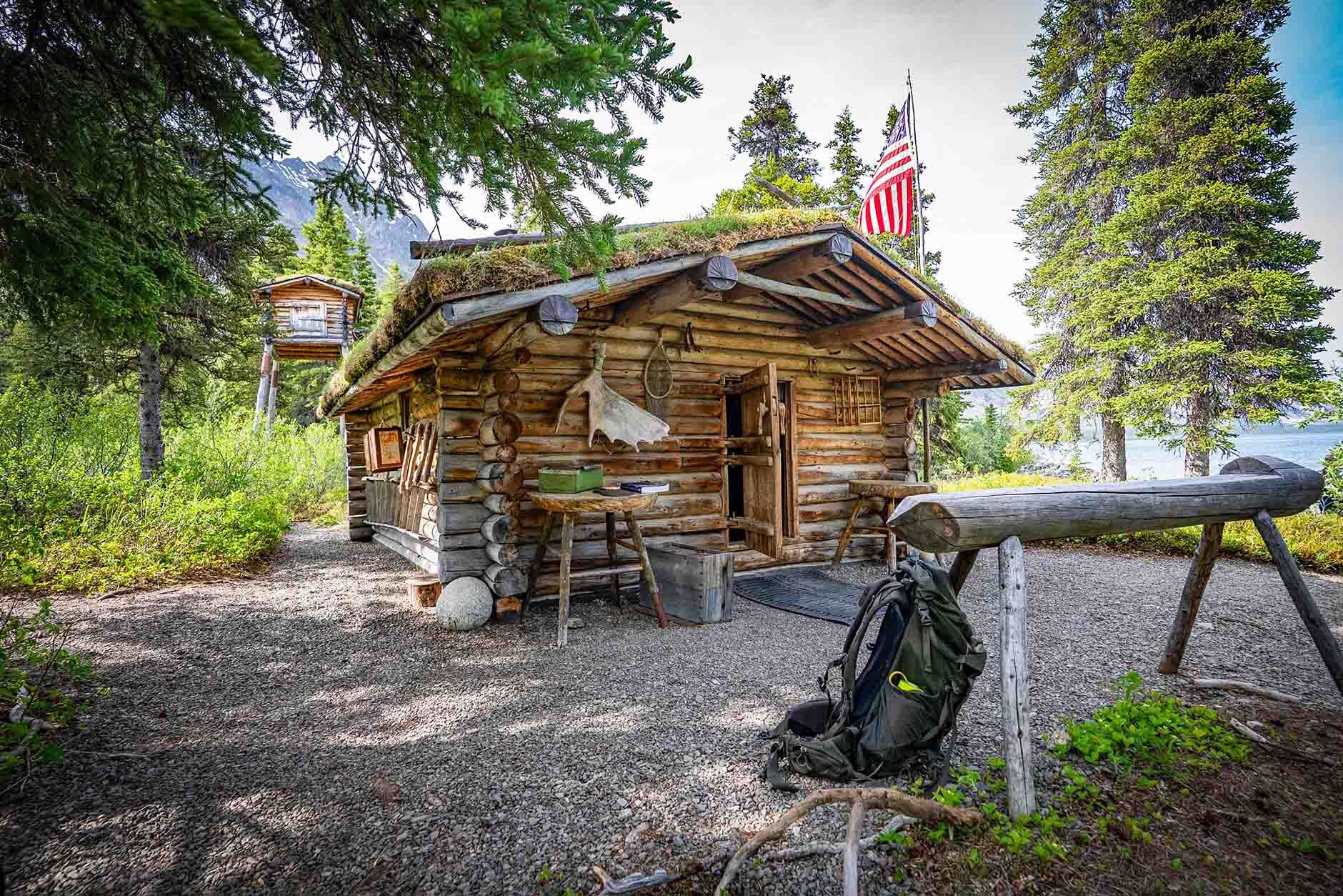 Proenneke's Cabin near Twin Lakes 