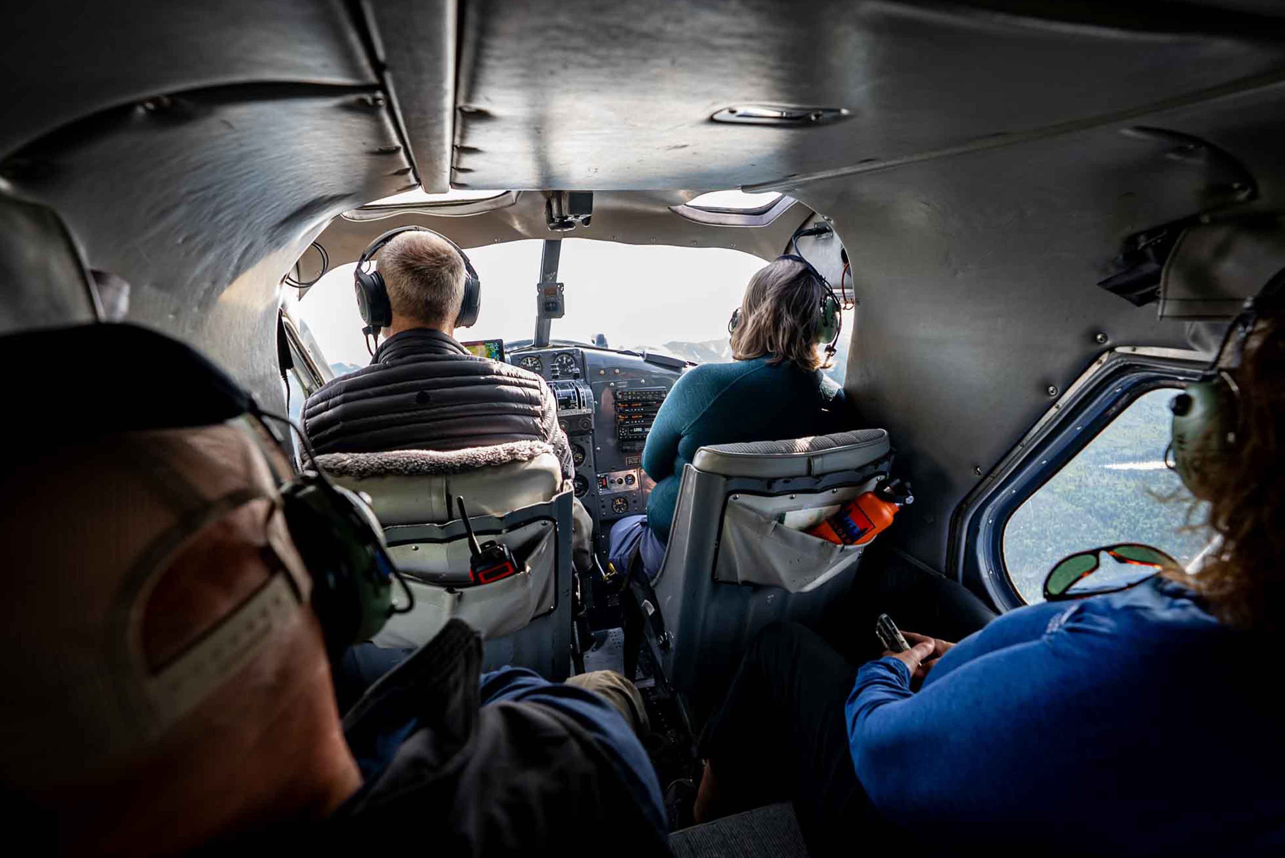 Inside a Dehavilland Beaver