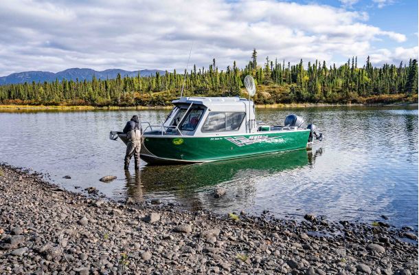 Lake Clark Lodge Enclosed Boats